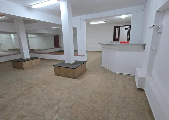 Empty Hall Space With Kitchen Bar & 2 Bathrooms - No Beds, No Bedrooms, No Hot Water, Not Suitable For Living